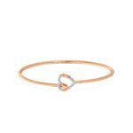 Timeless Love Openable Heart Bangle Bracelet