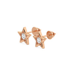 Star Minimal Diamond Studs Earrings