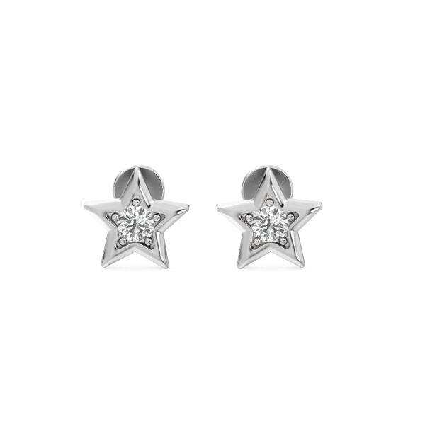 Star Minimal Diamond Studs Earrings