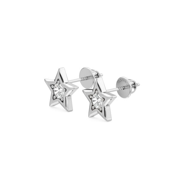 Star Minimal Diamond Studs Earrings