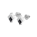 Style Black And Gold Drop Diamond Earring