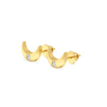 Discover parrot moon diamond studs Earrings