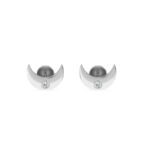 Discover parrot moon diamond studs Earrings