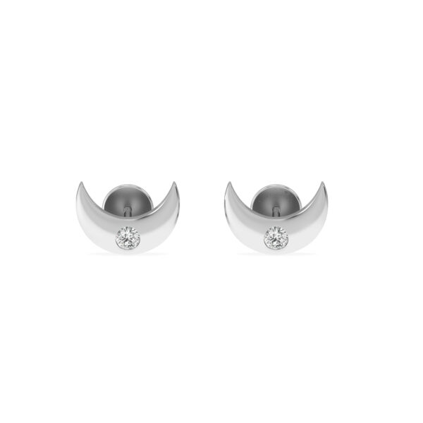 Discover parrot moon diamond studs Earrings