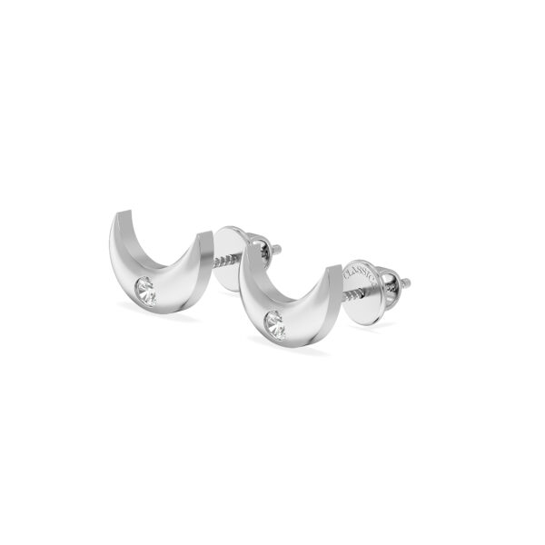 Discover parrot moon diamond studs Earrings