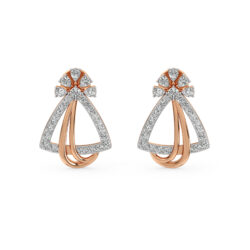 Celestial Grace Diamond Drop Earrings