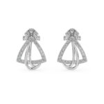 Celestial Grace Diamond Drop Earrings