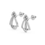 Celestial Grace Diamond Drop Earrings