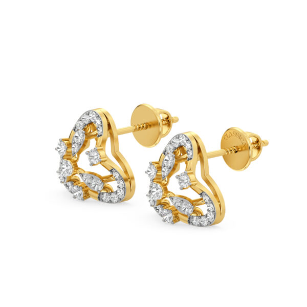 Dazzleknot Diamond Earrings