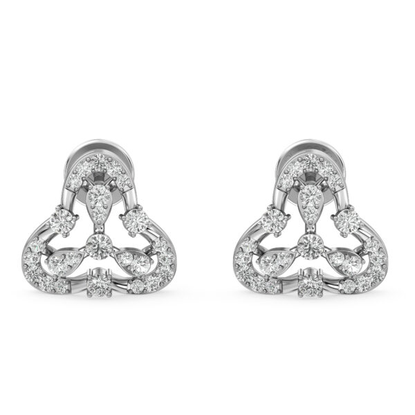 Dazzleknot Diamond Earrings