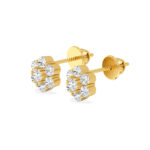 Blossom Brilliance Diamond Studs Earrings
