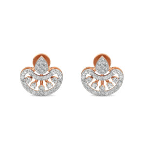Embrace Royal Elegance With Celestial Crown Diamond Earrings