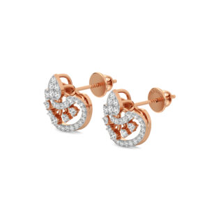 Embrace Royal Elegance With Celestial Crown Diamond Earrings