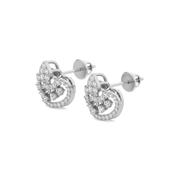 Embrace Royal Elegance With Celestial Crown Diamond Earrings