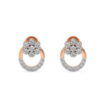 Orchid Aura Diamond Tops Earrings