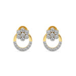 Orchid Aura Diamond Tops Earrings