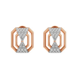 HexaGlam Diamond Studs Earrings