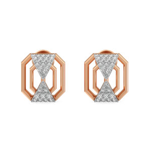 HexaGlam Diamond Studs Earrings