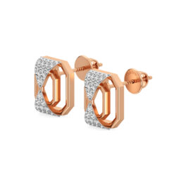 HexaGlam Diamond Studs Earrings