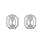 HexaGlam Diamond Studs Earrings