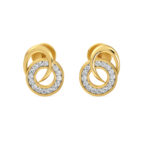 Opulence Circle Diamond Studs Earrings
