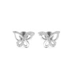 Butterfly Bliss Diamond Studs Earrings Butterfly Bliss Diamond Studs Earrings