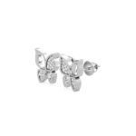 Butterfly Flutter Diamond Studs Earrings