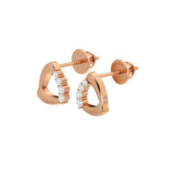 Trio Curve Diamond Earrings