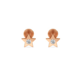Twinkling Stars Diamond Studs Earrings
