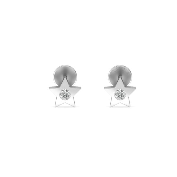 Twinkling Stars Diamond Studs Earrings