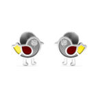 Sparrow Whisper Diamond Studs Earrings