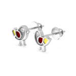 Sparrow Whisper Diamond Studs Earrings