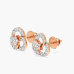 Elysian Bloom Diamond Studs Earrings