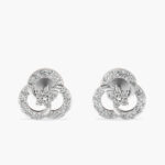 Elysian Bloom Diamond Studs Earrings