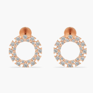 Timeless Ornate Diamond Stud Earrings