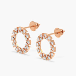 Timeless Ornate Diamond Stud Earrings