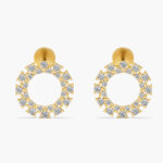 Timeless Ornate Diamond Stud Earrings