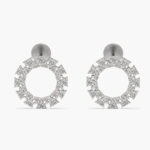 Timeless Ornate Diamond Stud Earrings