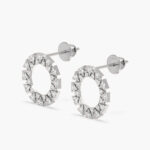 Timeless Ornate Diamond Stud Earrings