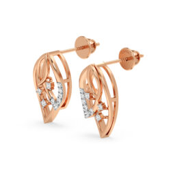 Petal Harmony Diamond Earrings