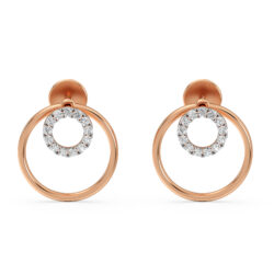Celestial Halo Diamond Earrings
