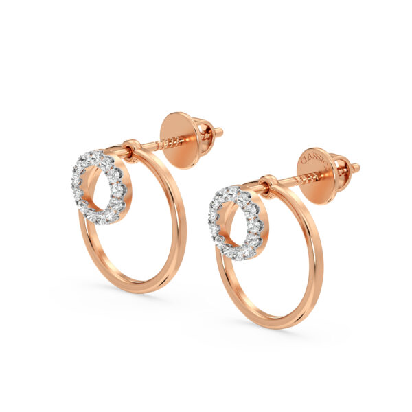 Celestial Halo Diamond Earrings