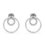 Celestial Halo Diamond Earrings