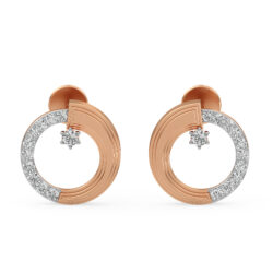 LustreLoop Diamond Earrings