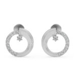LustreLoop Diamond Earrings