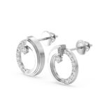 LustreLoop Diamond Earrings