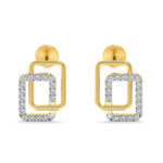 Interlocked Matrix Diamond Studs Earrings Interlocked Matrix Diamond Studs Earrings