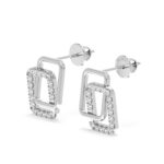 Interlocked Matrix Diamond Studs Earrings Interlocked Matrix Diamond Studs Earrings