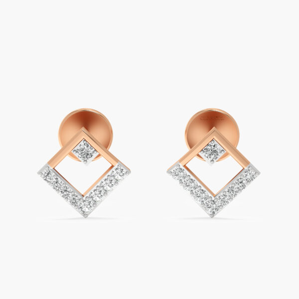 Minimal Chic Diamond Studs Earrings