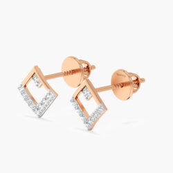 Minimal Chic Diamond Studs Earrings